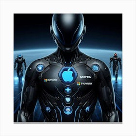 Androids And Aliens Canvas Print