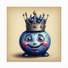 Blueberry King 2 Canvas Print