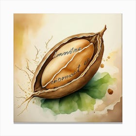 Pistachio Canvas Print