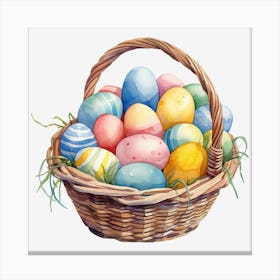 Easter Basket 10 Canvas Print