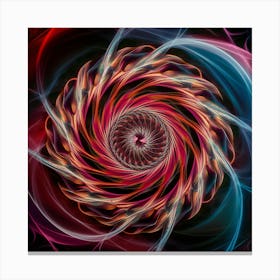 Fractal Spiral Canvas Print