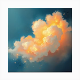 Cloud In The Sky Canvas Print