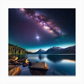 Milky Way 30 Canvas Print