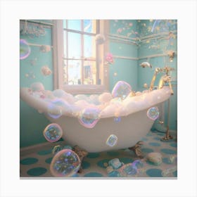 Bubble Bath Canvas Print