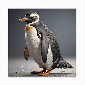 King Penguin Canvas Print