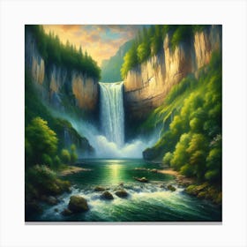 Waterfall 3 Canvas Print