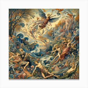 Faeries 1 Canvas Print