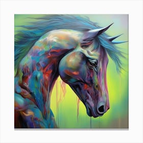 Mesmerizingly Surreal Portrayal Hurse_01 Canvas Print