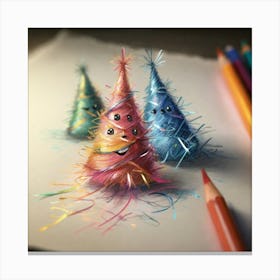 Christmas Trees Canvas Print