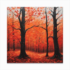 Autumn Forest 1 Canvas Print