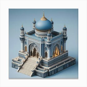 Islamic Mosque 4 Canvas Print