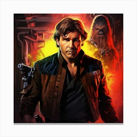 Star Wars The Force Awakens Canvas Print
