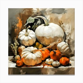 Harvest Vegetables Canvas Print