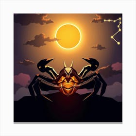 Scorpion 61 Canvas Print