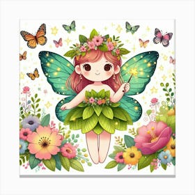 Illustration Fairy 13 Canvas Print