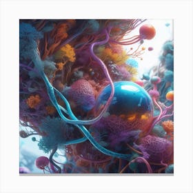 3d Digital Art 1 Canvas Print