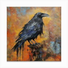 Crow Canvas Print