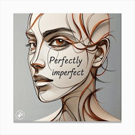 Perfectly Imperfect Canvas Print