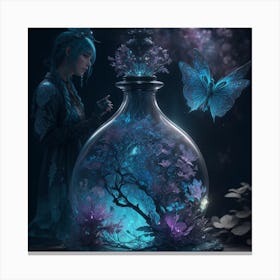 Enchanted Jar Canvas Print