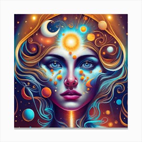 Psychedelic Art 3 Canvas Print