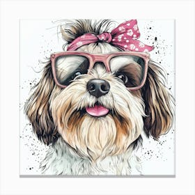 Shih Tzu 26 Canvas Print