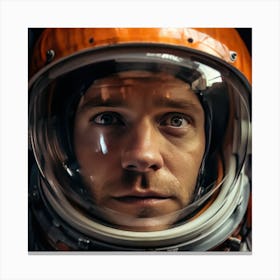 Man In Space Canvas Print