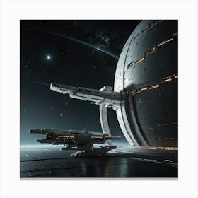 Space Station 8 Canvas Print