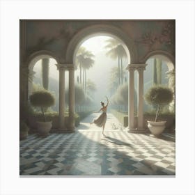 Ballet Dancer Canvas Print