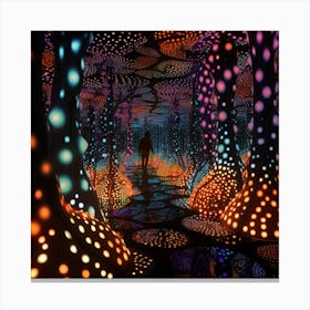 Kaleidoscope Forest Canvas Print