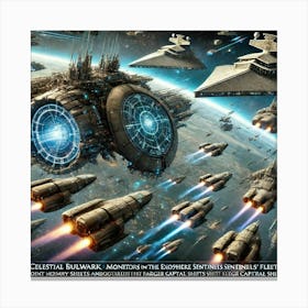 Celestial Bulwark Role Converted Canvas Print