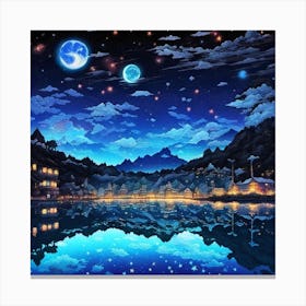 Night Sky Canvas Print