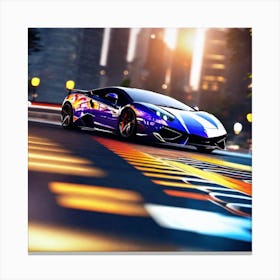 Need For Speed 62 Canvas Print