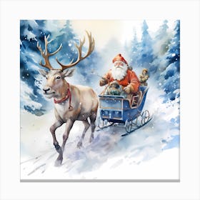 Frostbitten Dreams Canvas Print