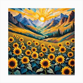 Sunflowers 6 Canvas Print