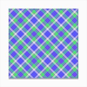 Plaid Pattern 46 Canvas Print