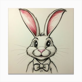 Easter Bunny 44 Canvas Print