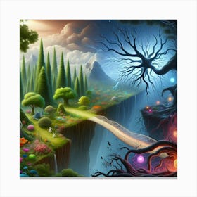 Fairytale Forest 2 Canvas Print