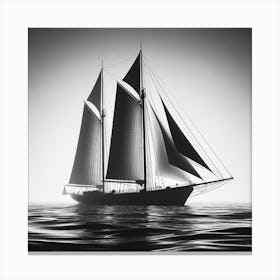 Sailboat 1 Canvas Print