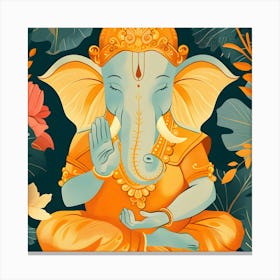 Ganesha Canvas Print