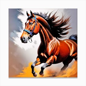 Horse Galloping 2 Canvas Print