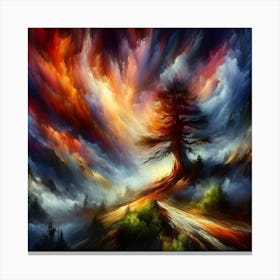 Lone Tree 3 Canvas Print