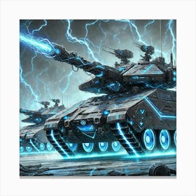 Ionosphere Electro Tanks Converted Canvas Print