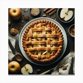 Apple Pie 5 Canvas Print