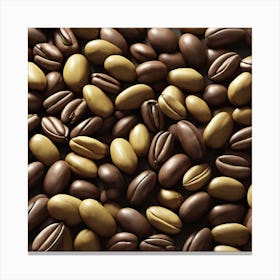 Coffee Beans 319 Canvas Print