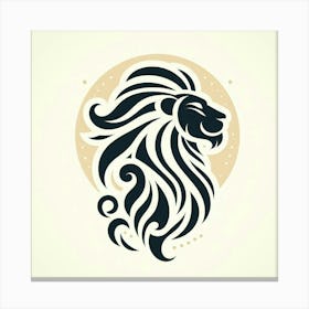 Lion Head Canvas Print