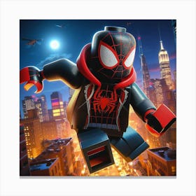 Lego Spider - Man 3 Canvas Print