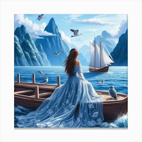 Alone Time ♡ Canvas Print