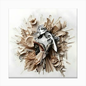 Paper Art 2 Canvas Print