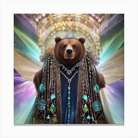 Bear Of The Forest Canvas Print