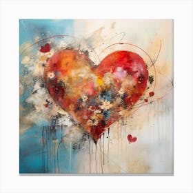 Heart Of Love Canvas Print